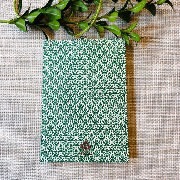 Petite hanging photo frame in Venetian floral/dk green petite pattern